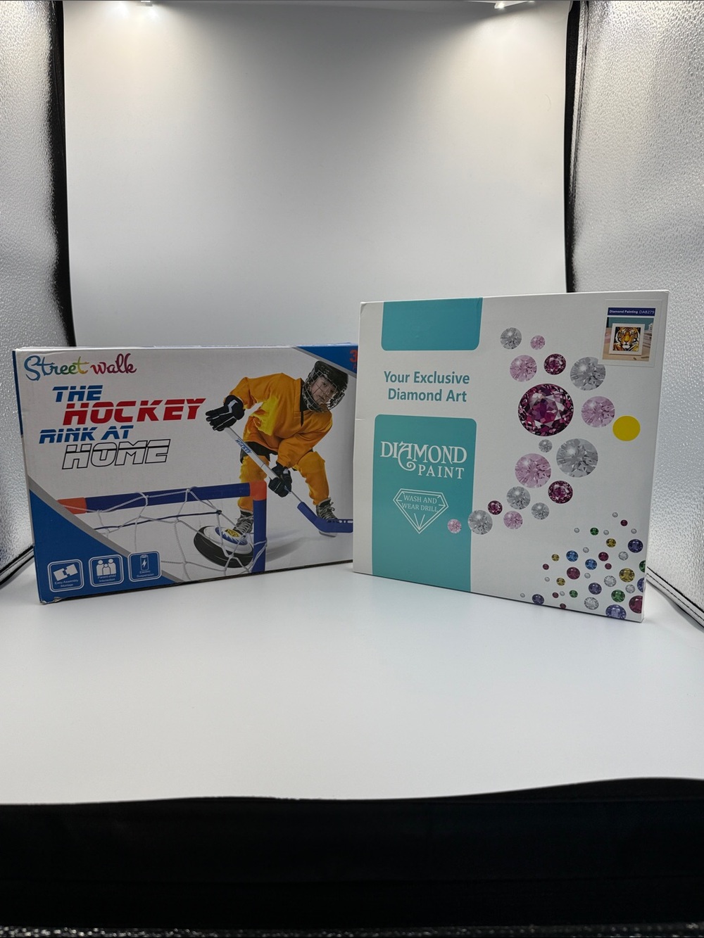 The Hockey Rink at Home Indoor and Diamond art set